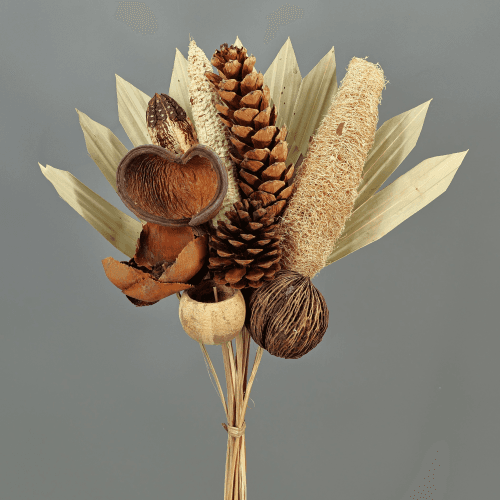 Ramo de Flores Secas Exótico Natural, Flor seca de 40 cm de comprimento
