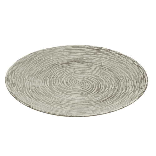 Prato espiral de madeira Blanco, 35 cm (6 unids)
