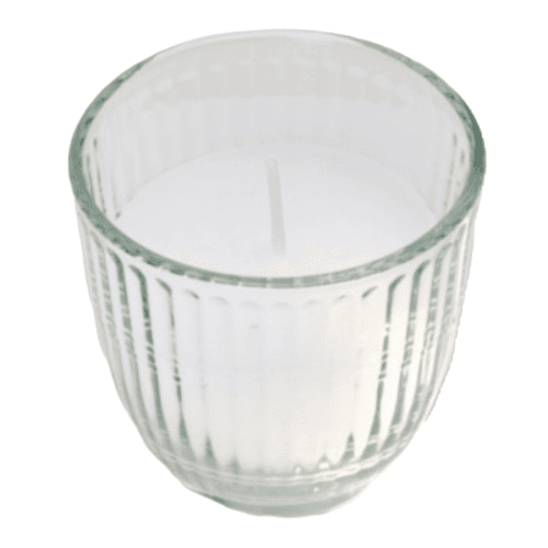 Vela Vaso Tapa