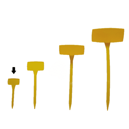 Porta Precio 20cm, Amarillo, 24 tallos, 20cm