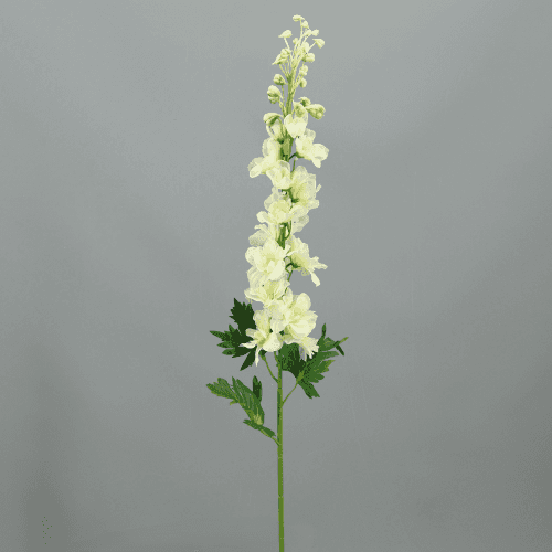 Delphinium artificiel, Fleur artificielle de 79 cm de long, lot de 3 unités