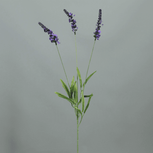 Lavande artificielle, Fleur artificielle de 66 cm de long, lot de 12 unités