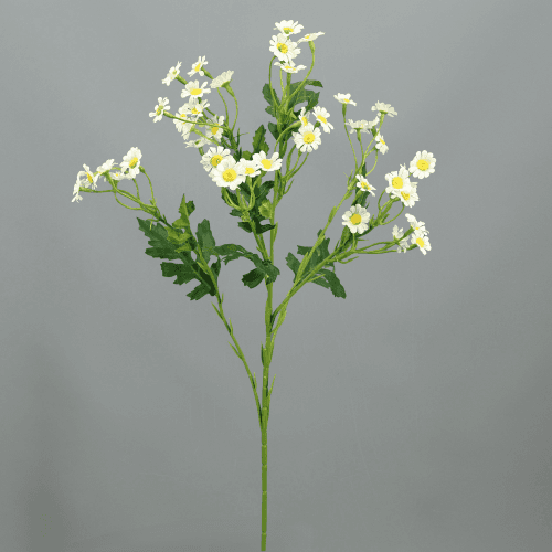 Marguerite mini bouton artificielle, Fleur artificielle de 61 cm de long, lot de 12 unités