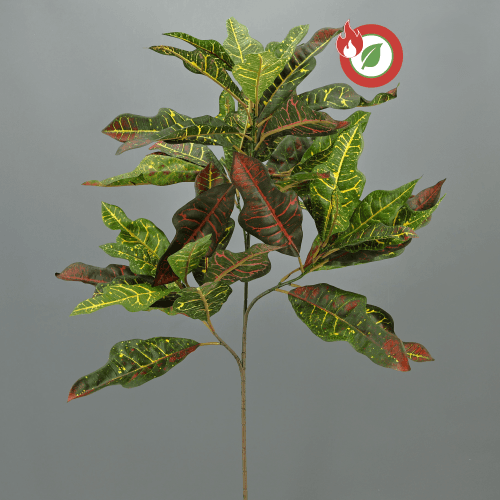 Cróton artificial ignífugo exterior 90 cm