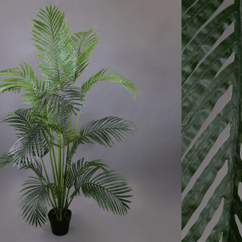Palmeira Areca Artificial 180 cm, Flor artificial de 180 cm de comprimento