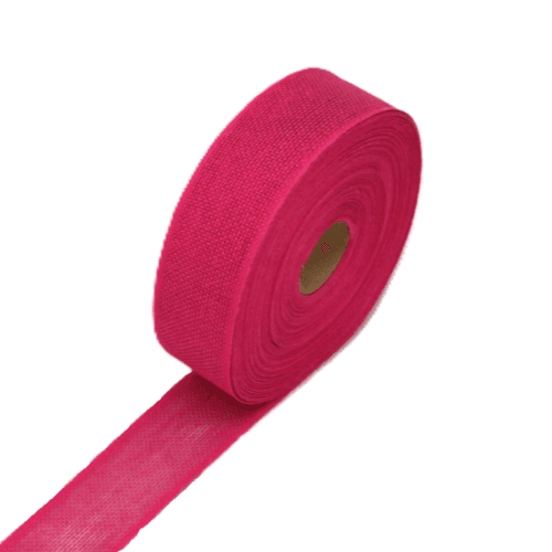 Cinta Algodón Fucsia, 40 mm, 1 tallos, 20cm