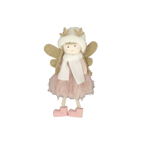 Angel de Nadal Penjant Blanc i Rosa Blanco/Rosa (2 u.)