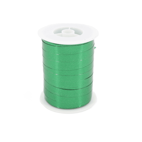 Cinta Rocchetti Metalizado Verde, 10 mm, 1 tallos, 250cm