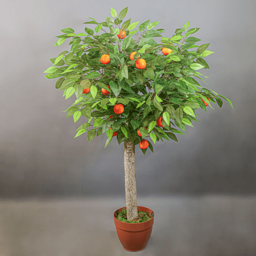 Mandarineiro artificial, Flor artificial de 120 cm de comprimento