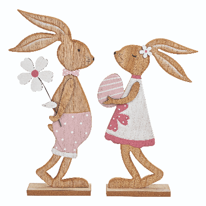 Muñeco Conejo Pareja