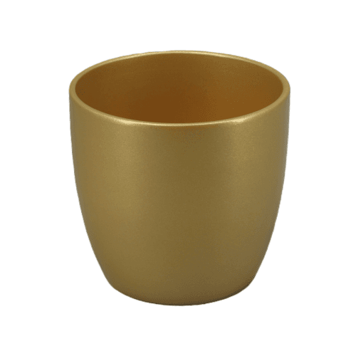 A Maceta Poinsetia Oro Especial maceta 15 cm, Oro