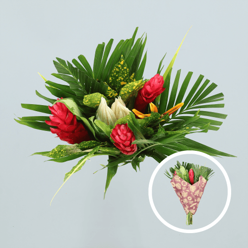 Bouquet Tropical Miracle, Flor fresca de 50 cm de largo