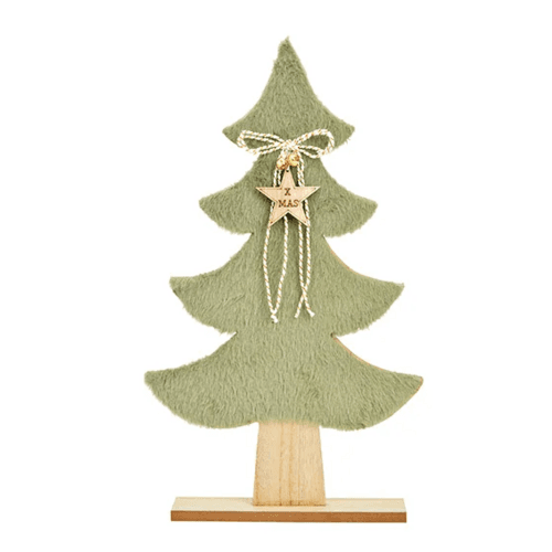 Sapin de Noël Décoratif avec Étoile Verde Mint, 39 cm