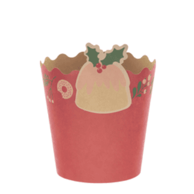 Cubre Tasty Christmas 12 Rojo