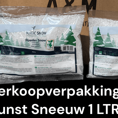 Neige Artificielle en Poudre Blanco, 1 L (30 unités)