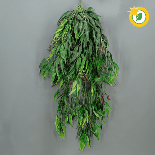 Loureiro artificial UV para exterior 90 cm, Flor artificial de 90 cm de longo