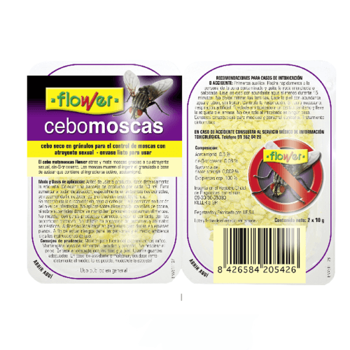 Cebo Moscas, Amarillo, 1 tallos