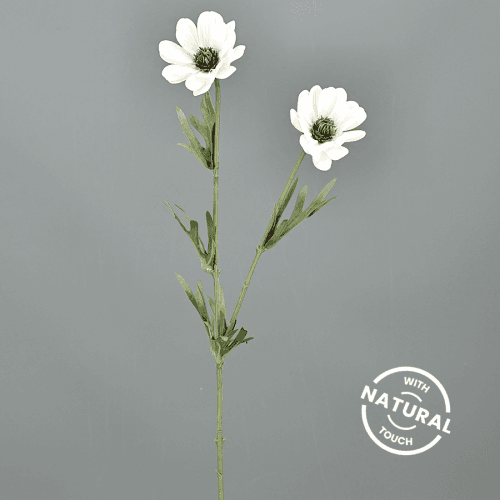 Marguerites Artificielles, Fleur artificielle de 56 cm de long, lot de 12 unités