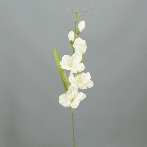 Glaïeul Artificiel, Fleur artificielle de 60 cm de long, lot de 24 unités