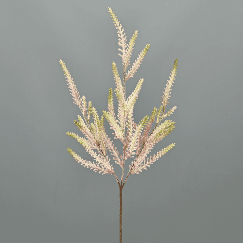 Bouquet Artificiel de Spirée, Fleur artificielle de 70 cm de long, lot de 3 unités