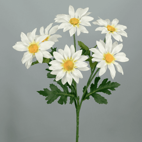 Marguerite Gazania Artificielle, Fleur artificielle de 60 cm de long, lot de 12 unités