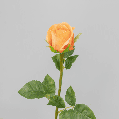 Rose Corail et Orange, Fleur artificielle de 70 cm de long, lot de 12 unités