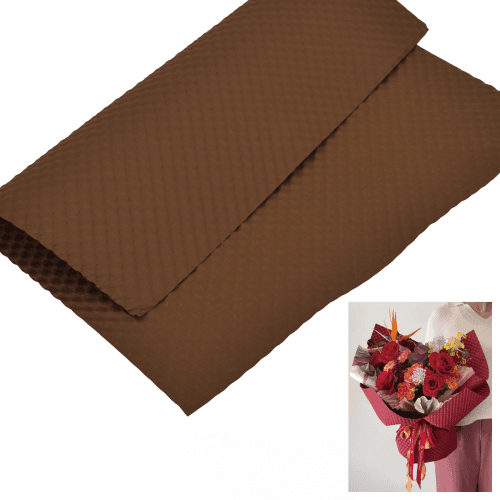 Hoja de papel Capsule marrón