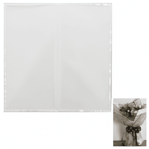 Hoja de papel estampada blanca, 58 x 58 cm (2 uds)