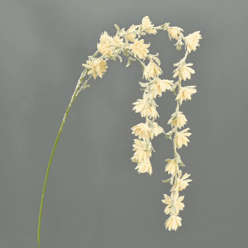 Branche Artificielle de Sedum Suspendue, Fleur artificielle de 102 cm de long, lot de 6 unités