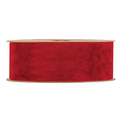Cinta Chic Velvet Vermello