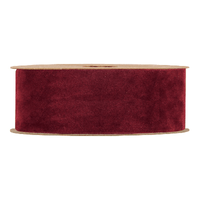 Cinta Chic Velvet Borgoña