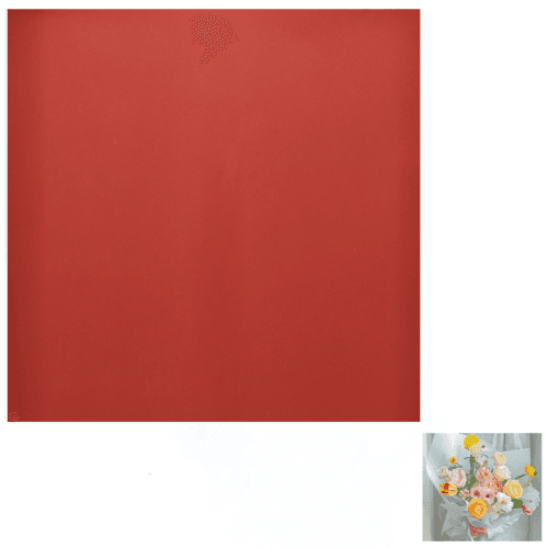 Full de paper kraft granat Granate, 58 x 58 cm, 80 g