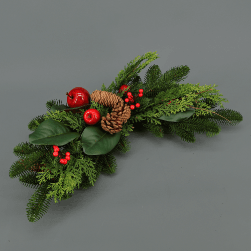 Centre de Table de Noël Artificiel Rojo, 55 cm