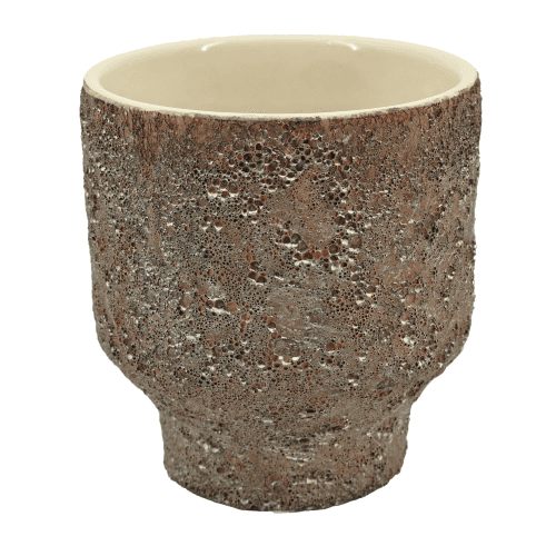 Cache-pot en Céramique Marron Harbin