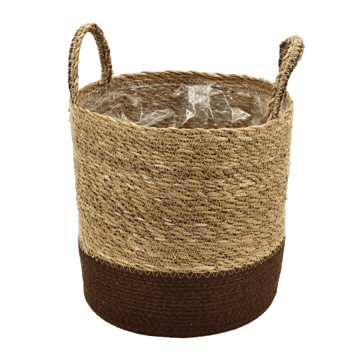 Cesta Decorativa em Zinco Leticia (Grande)
