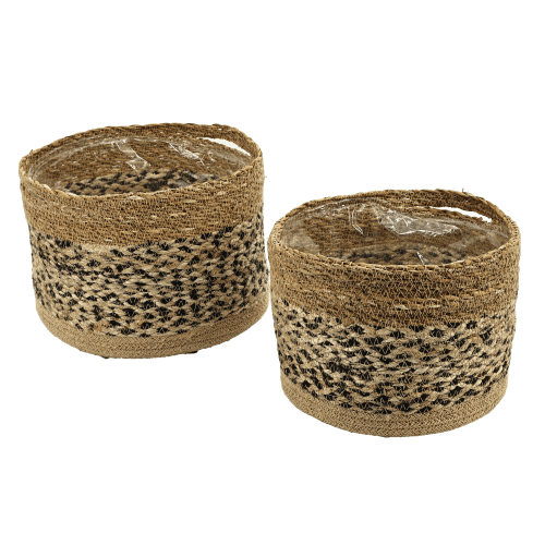 Set de 2 Paniers Décoratifs Reme