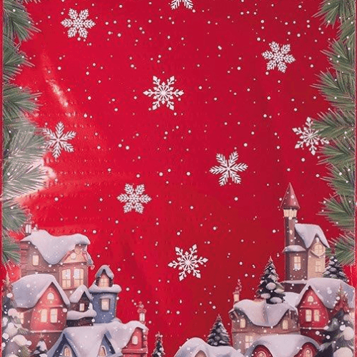 Sac Décoratif de Noël Rouge