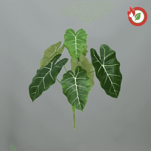 Plante Artificielle de Caladium Ignifugée