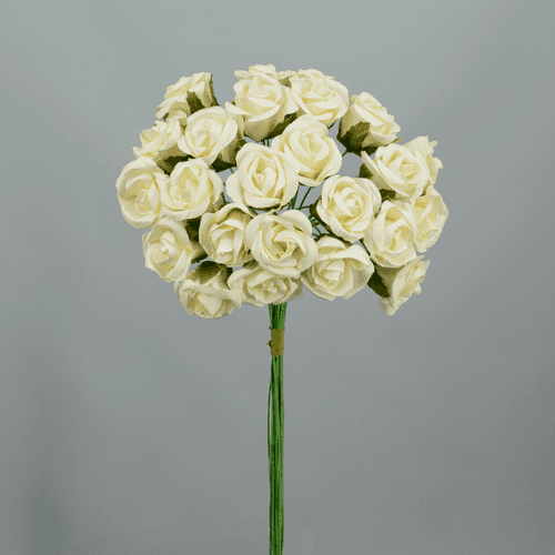 Flor Rosa Ribbon Seca, Flor seca de 40 cm de largo