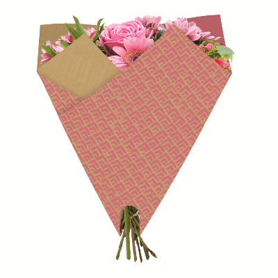 Embalagem Renda Rosa (Lote 25)