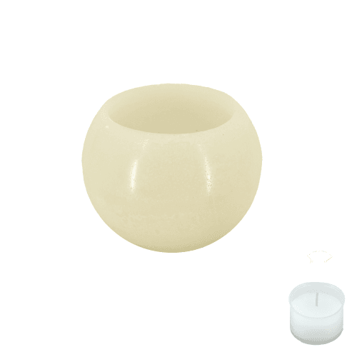 Vela Bola Flotante, 10 cm, 1 tallos