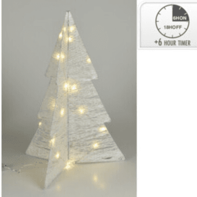 Llums nadalenques d'arbre plegable Blanco, 75 cm