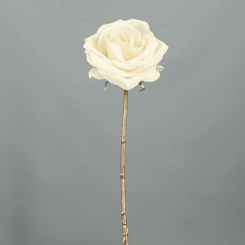 Rose Kentucky Artificielle, Fleur artificielle de 43-82 cm de long, lot de 6-12 unités