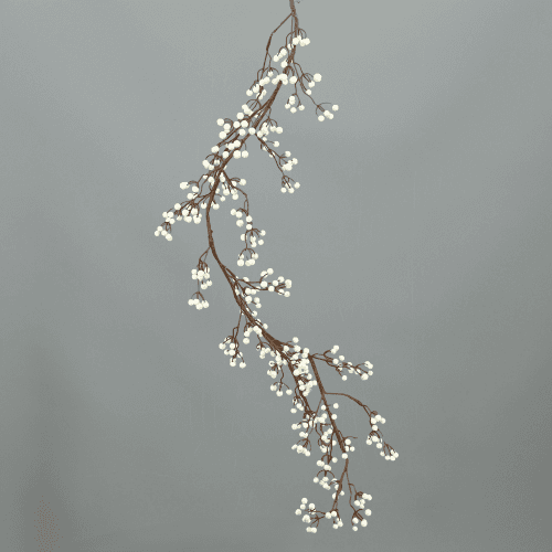 Racine décorative artificielle crème 156 cm