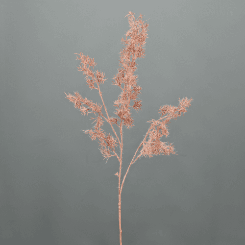 Branche Givrée Rime, Fleur artificielle de 89 cm de long, lot de 6 unités