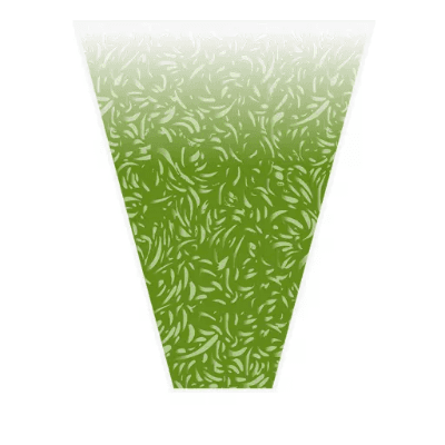 Blonda Medina verde pistacho, 50 cm