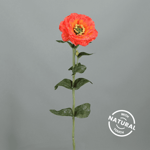Anémone Artificielle, Fleur artificielle de 62 cm de long, lot de 12 unités