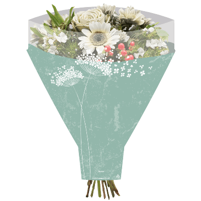 Blonda Decorativa Wishes Verde Menta, 50 cm