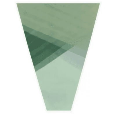 Papel de Seda Floral Verde, 50 cm