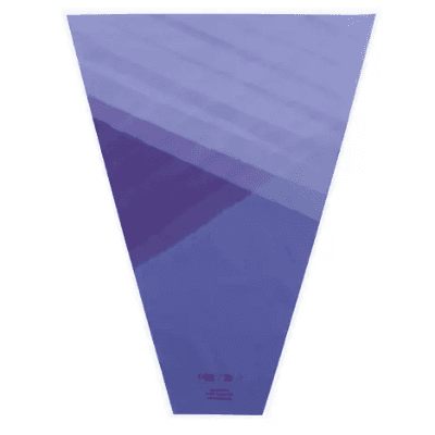 Papel de Seda Floral Morado, 50 cm
